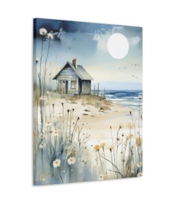 Watercolor Minimalist Canvas Painting | Canvas Wall Art | Art Home Decor