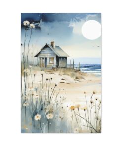 Watercolor Minimalist Canvas Painting | Canvas Wall Art | Art Home Decor