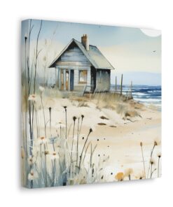 Watercolor Minimalist Canvas Painting | Canvas Wall Art | Art Home Decor