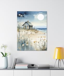 Watercolor Minimalist Canvas Painting | Canvas Wall Art | Art Home Decor