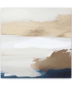 Watercolor Minimalist Canvas Painting | Canvas Wall Art | Art Home Decor