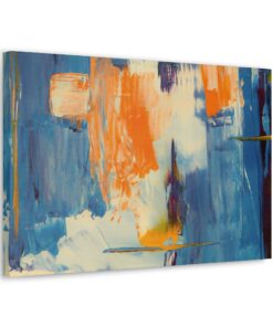 Watercolor Minimalist Canvas Painting | Canvas Wall Art | Art Home Decor