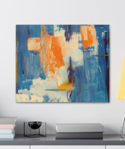 Watercolor Minimalist Canvas Painting | Canvas Wall Art | Art Home Decor