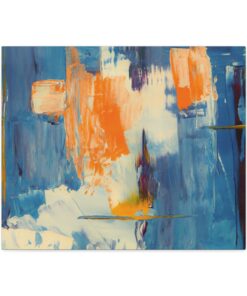 Watercolor Minimalist Canvas Painting | Canvas Wall Art | Art Home Decor