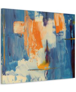 Watercolor Minimalist Canvas Painting | Canvas Wall Art | Art Home Decor