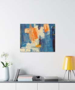 Watercolor Minimalist Canvas Painting | Canvas Wall Art | Art Home Decor