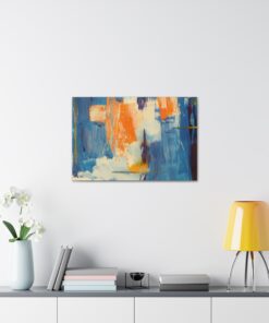 Watercolor Minimalist Canvas Painting | Canvas Wall Art | Art Home Decor