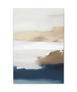 Watercolor Minimalist Canvas Painting | Canvas Wall Art | Art Home Decor