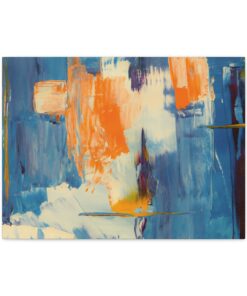 Watercolor Minimalist Canvas Painting | Canvas Wall Art | Art Home Decor