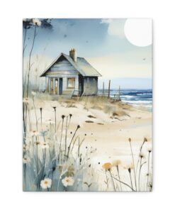 Watercolor Minimalist Canvas Painting | Canvas Wall Art | Art Home Decor