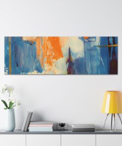 Watercolor Minimalist Canvas Painting | Canvas Wall Art | Art Home Decor