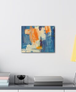 Watercolor Minimalist Canvas Painting | Canvas Wall Art | Art Home Decor