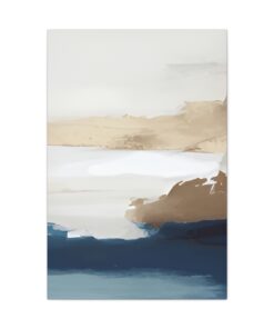 Watercolor Minimalist Canvas Painting | Canvas Wall Art | Art Home Decor