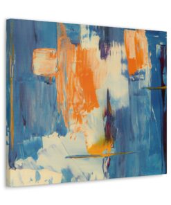 Watercolor Minimalist Canvas Painting | Canvas Wall Art | Art Home Decor