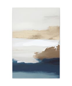 Watercolor Minimalist Canvas Painting | Canvas Wall Art | Art Home Decor
