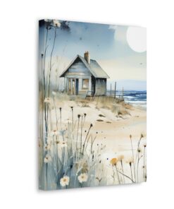 Watercolor Minimalist Canvas Painting | Canvas Wall Art | Art Home Decor