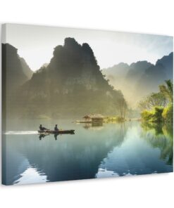 Watercolor Minimalist Canvas Painting | Canvas Wall Art | Art Home Decor