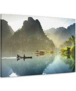 Watercolor Minimalist Canvas Painting | Canvas Wall Art | Art Home Decor