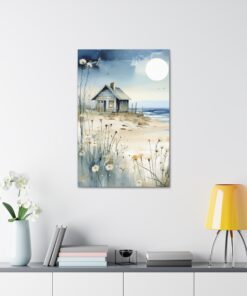 Watercolor Minimalist Canvas Painting | Canvas Wall Art | Art Home Decor