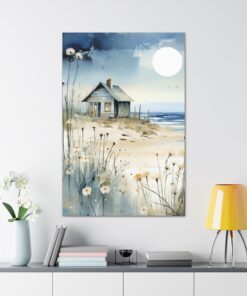 Watercolor Minimalist Canvas Painting | Canvas Wall Art | Art Home Decor