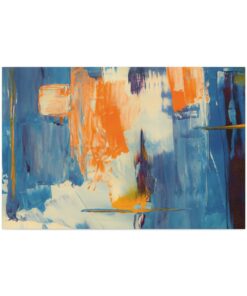 Watercolor Minimalist Canvas Painting | Canvas Wall Art | Art Home Decor