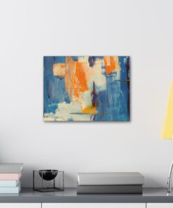 Watercolor Minimalist Canvas Painting | Canvas Wall Art | Art Home Decor