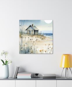 Watercolor Minimalist Canvas Painting | Canvas Wall Art | Art Home Decor