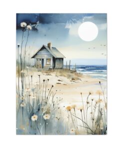 Watercolor Minimalist Canvas Painting | Canvas Wall Art | Art Home Decor