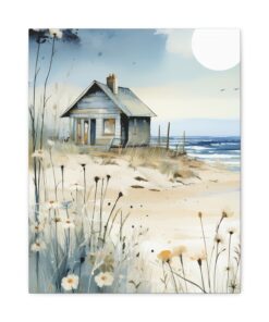 Watercolor Minimalist Canvas Painting | Canvas Wall Art | Art Home Decor