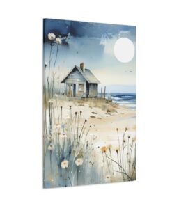 Watercolor Minimalist Canvas Painting | Canvas Wall Art | Art Home Decor