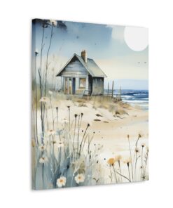 Watercolor Minimalist Canvas Painting | Canvas Wall Art | Art Home Decor