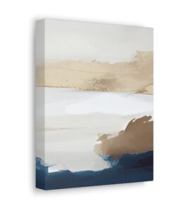 Watercolor Minimalist Canvas Painting | Canvas Wall Art | Art Home Decor