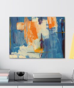 Watercolor Minimalist Canvas Painting | Canvas Wall Art | Art Home Decor