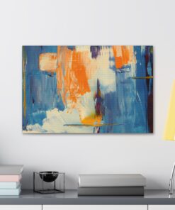 Watercolor Minimalist Canvas Painting | Canvas Wall Art | Art Home Decor