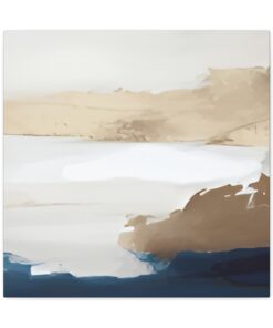 Watercolor Minimalist Canvas Painting | Canvas Wall Art | Art Home Decor