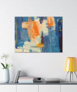 Watercolor Minimalist Canvas Painting | Canvas Wall Art | Art Home Decor