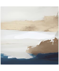 Watercolor Minimalist Canvas Painting | Canvas Wall Art | Art Home Decor