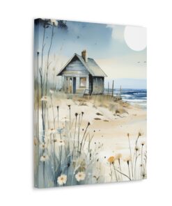 Watercolor Minimalist Canvas Painting | Canvas Wall Art | Art Home Decor