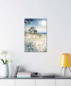 Watercolor Minimalist Canvas Painting | Canvas Wall Art | Art Home Decor