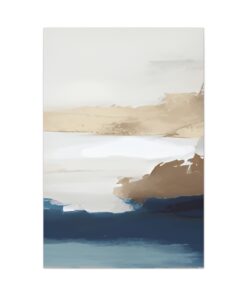 Watercolor Minimalist Canvas Painting | Canvas Wall Art | Art Home Decor