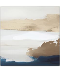 Watercolor Minimalist Canvas Painting | Canvas Wall Art | Art Home Decor