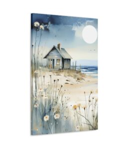 Watercolor Minimalist Canvas Painting | Canvas Wall Art | Art Home Decor