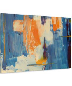 Watercolor Minimalist Canvas Painting | Canvas Wall Art | Art Home Decor