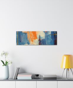 Watercolor Minimalist Canvas Painting | Canvas Wall Art | Art Home Decor