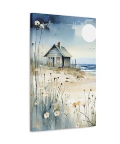 Watercolor Minimalist Canvas Painting | Canvas Wall Art | Art Home Decor