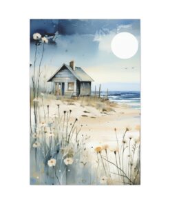 Watercolor Minimalist Canvas Painting | Canvas Wall Art | Art Home Decor