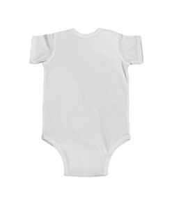Alternative view of Elbows Up Canadian Pride Infant Bodysuit, Sleeper Pajama, Maple Leaf Baby Outfit, Canada Day Gift, Patriotic Sleeper
