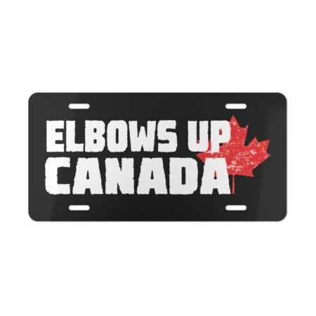 Elbows Up Vanity License Plates
