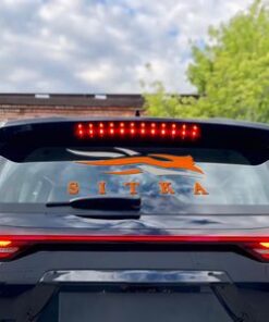 Alternative view of Large Size Transparent Camo Vinyl Decal With Real Hunter Camo Logo - 16"H x 32"W