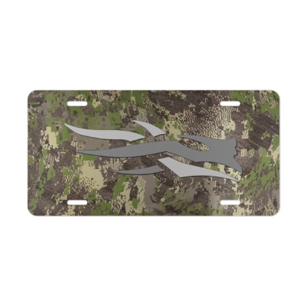 Custom Request Camo Vanity Plate Optifade Cover